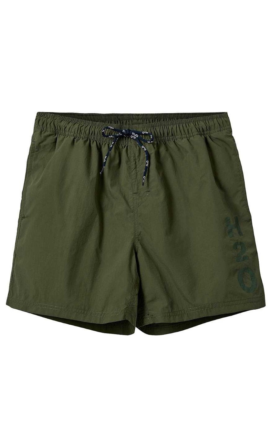 H2O H2O Shorts - Leisure Logo - Army Shorts