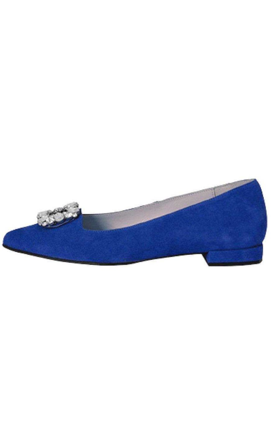 Copenhagen Shoes Copenhagen Shoes Ballerina - Fairytales - Electric Blue Sko, Stovler & Sandaler