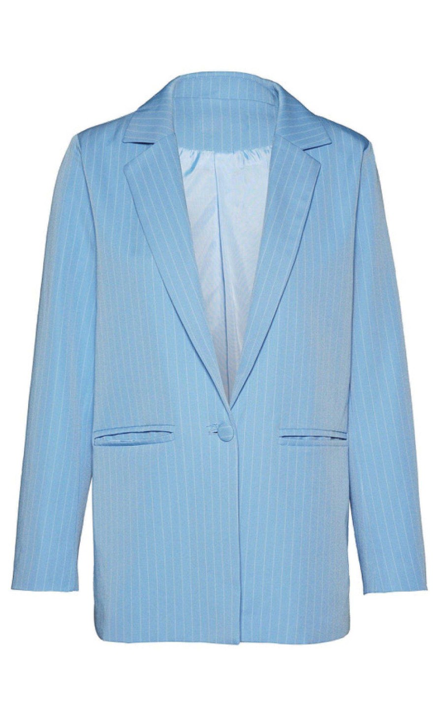 INA Copenhagen Ina Copenhagen Blazer - Mai - Blue Pinstripe Blazere & Indejakker