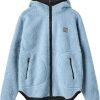 H2O H2O Jakke - Langli Hooded Pile - Stone Blue Jakker & Frakker