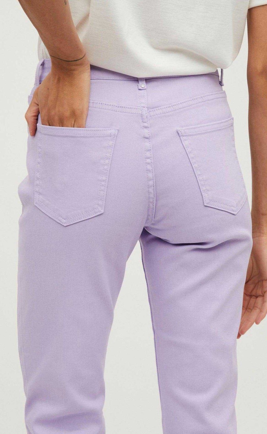 VILA Vila Bukser - Sommer - Pastel Lilac Bukser & Jeans