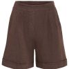 Marta Du Chateau Marta Du Chateau Shorts - 61072 Sophia - Cold Brown Shorts