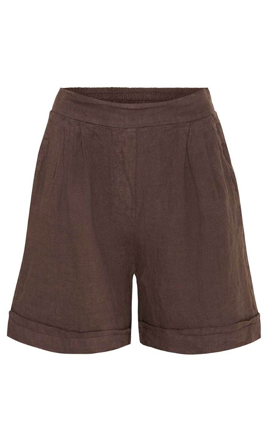 Marta Du Chateau Marta Du Chateau Shorts - 61072 Sophia - Cold Brown Shorts