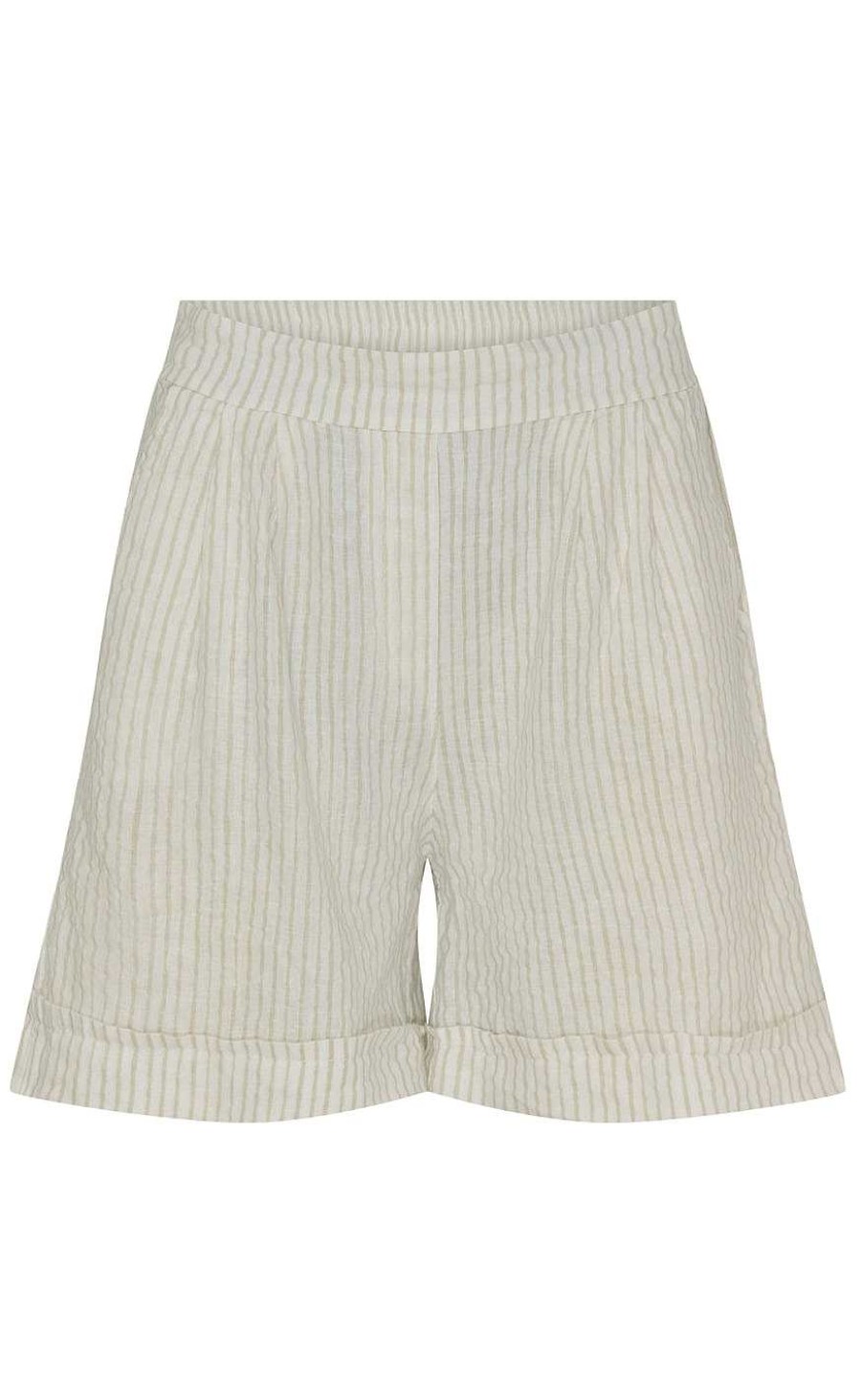 Marta Du Chateau Marta Du Chateau Shorts - 61072-1 Sophia - Panna Beige Shorts