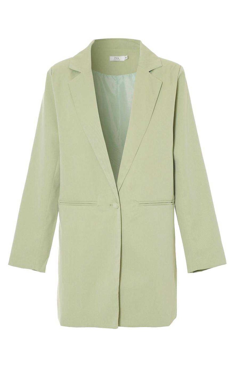 INA Copenhagen Ina Copenhagen Blazer - Mai Long - Light Green Blazere & Indejakker