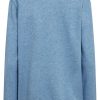 FreeQuent Freequent Pullover - Claura - Azure Blue Melange Striktrojer & Sweat