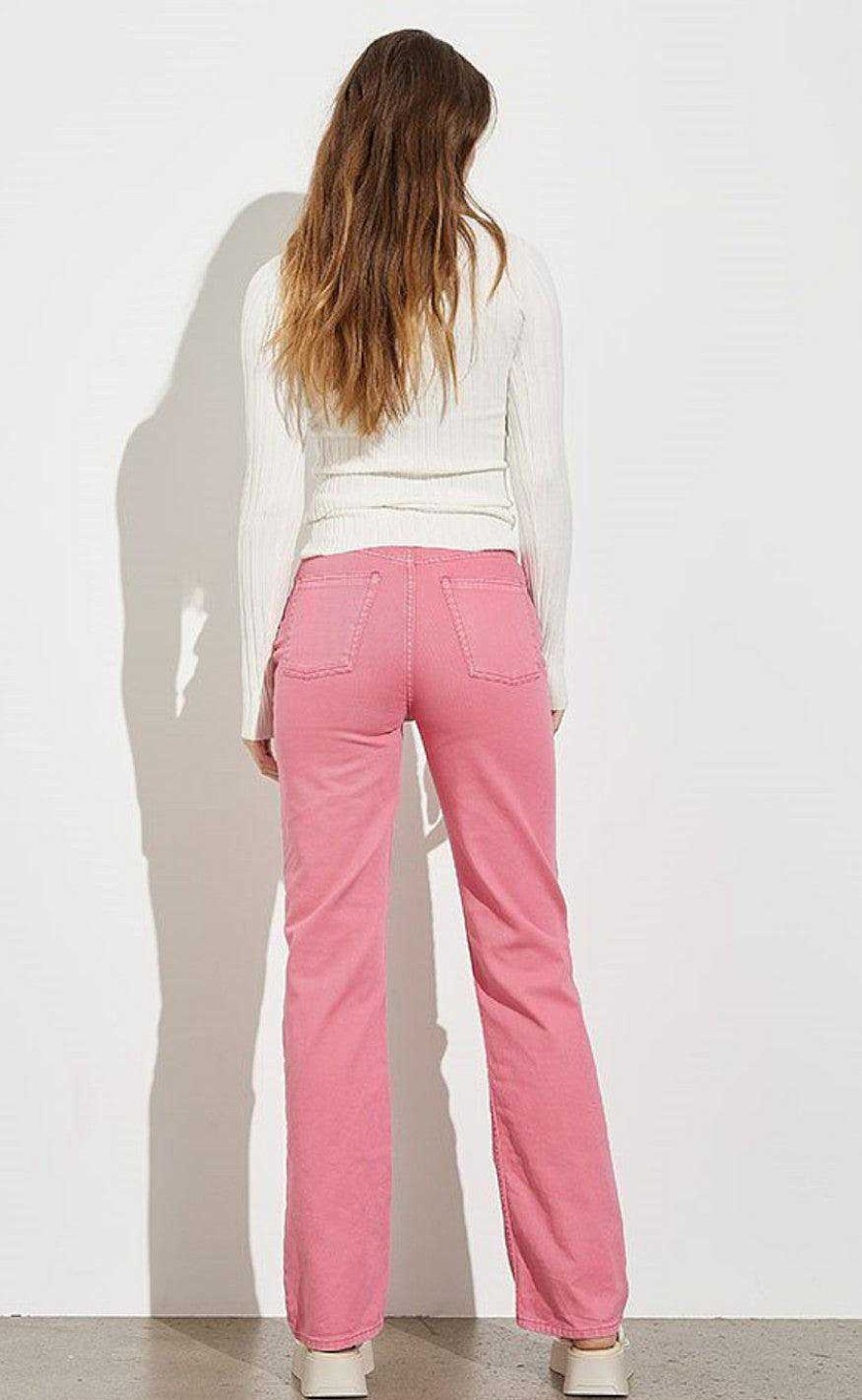 GLOBAL FUNK Global Funk Bukser - Jaylen-G - Pink Peony Bukser & Jeans