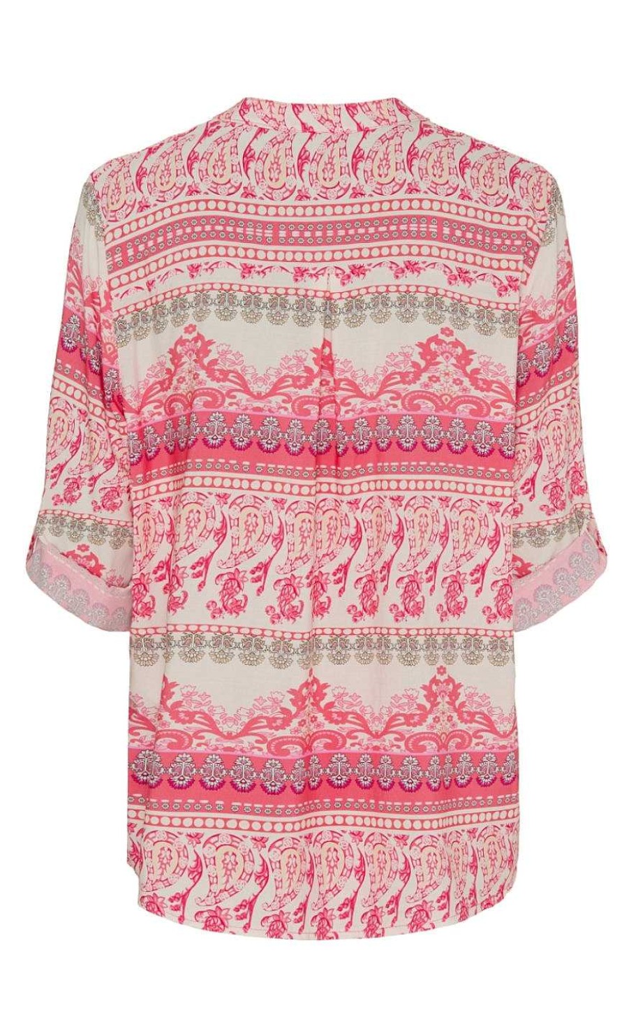 Marta Du Chateau Marta Du Chateau Bluse - 1614 Franziska - Pink Originale Bluser