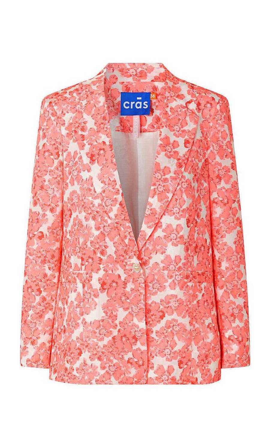 Cras Cras Blazer - Madelyn - Minty Coral Blazere & Indejakker