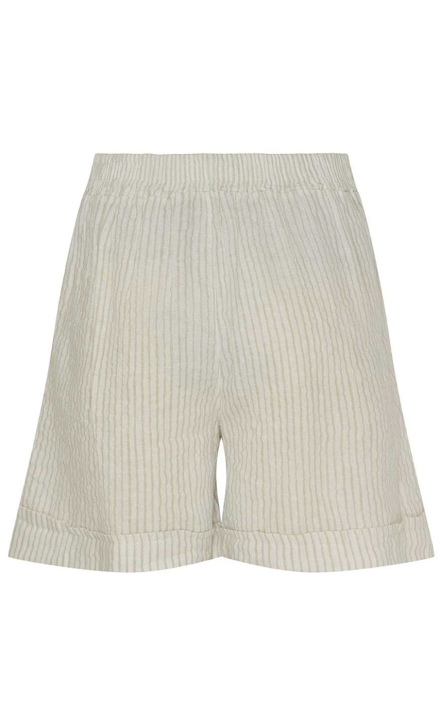 Marta Du Chateau Marta Du Chateau Shorts - 61072-1 Sophia - Panna Beige Shorts