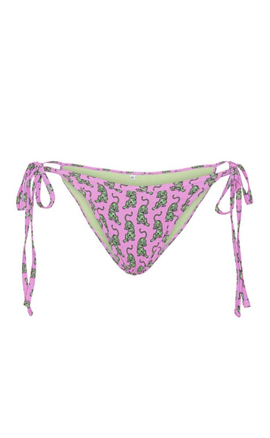 HunKøn Hunkon Bikini Underdel - Wilma - Pink Tiger Art Print Undertoj & Badetoj