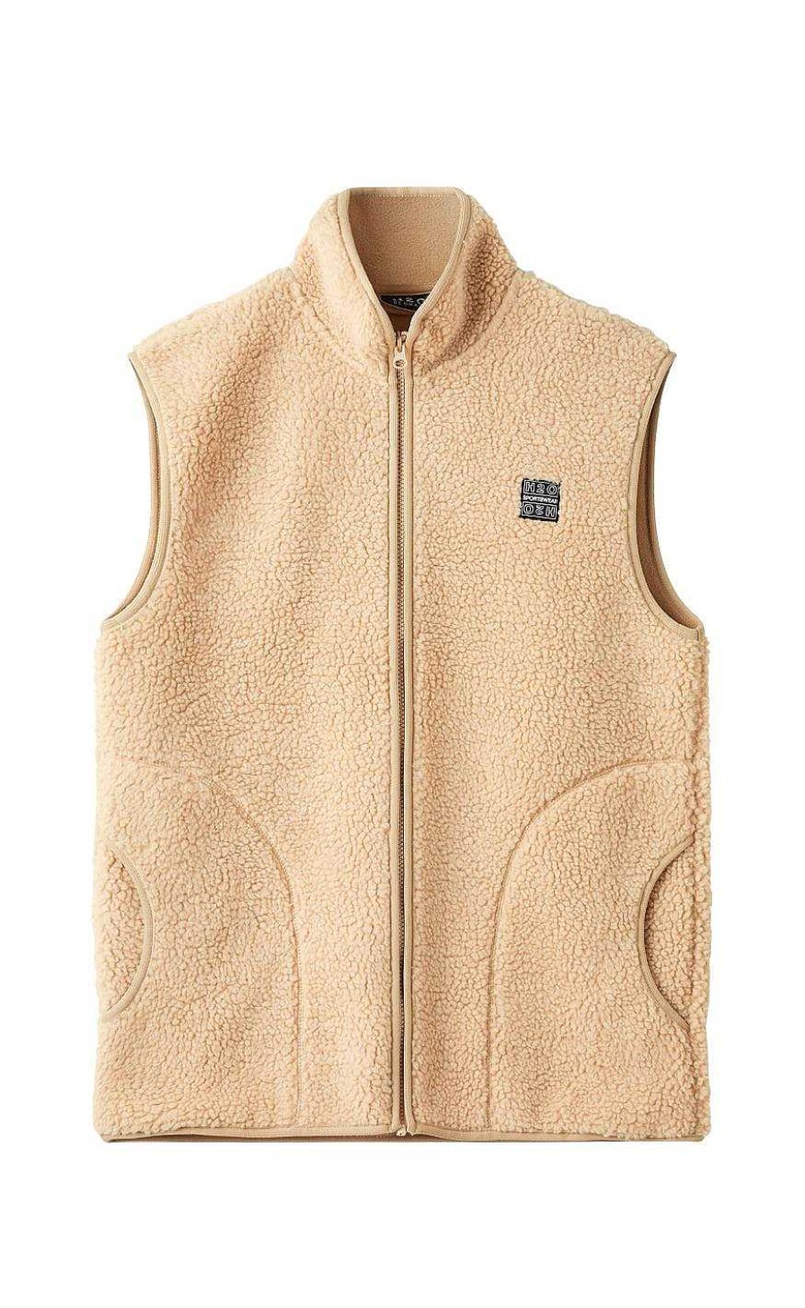 H2O H2O Vest - Langli Pile - Beige Veste