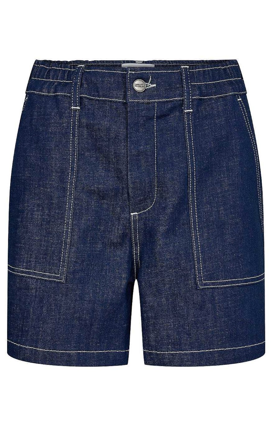 Nümph Numph Shorts - Issa - Dark Blue Denim Shorts