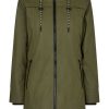 FreeQuent Freequent Jakke - Rain - Olive Night Jakker & Frakker