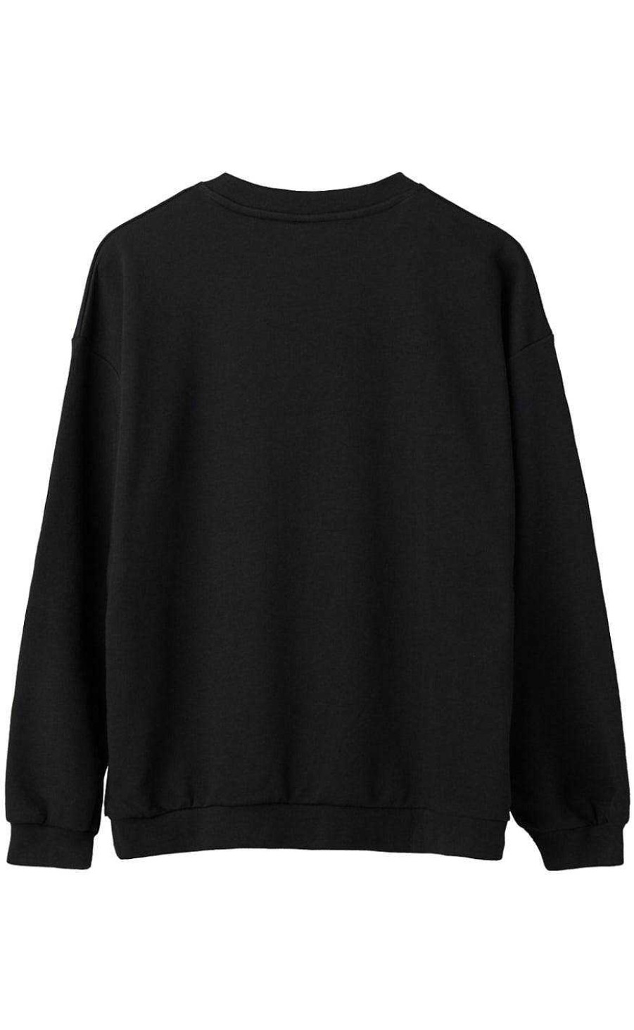 H2O H2O Sweater - Base Sweat O'Neck - Black Striktrojer & Sweat