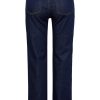 PIECES Pieces Bukser - Holly Wide - Dark Blue Denim Bukser & Jeans