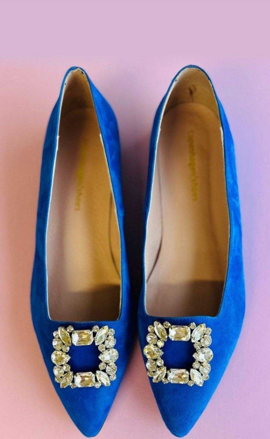 Copenhagen Shoes Copenhagen Shoes Ballerina - Fairytales - Electric Blue Sko, Stovler & Sandaler