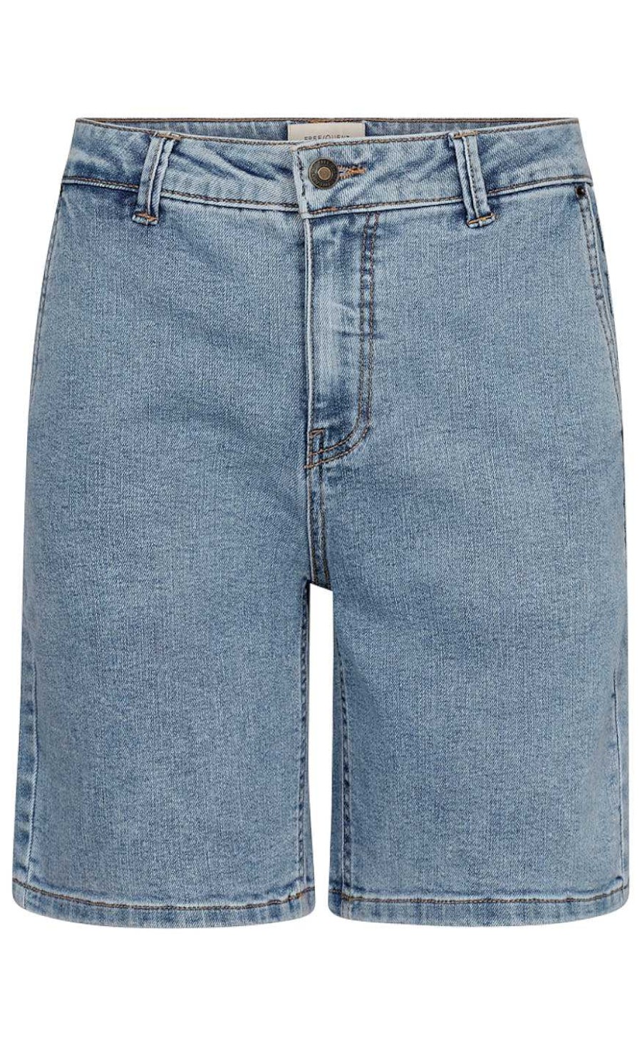 FreeQuent Freequent Shorts - Jane - Light Blue Denim Shorts