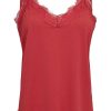 FreeQuent Freequent Top - Bicco - Rococco Red T-Shirts & Toppe