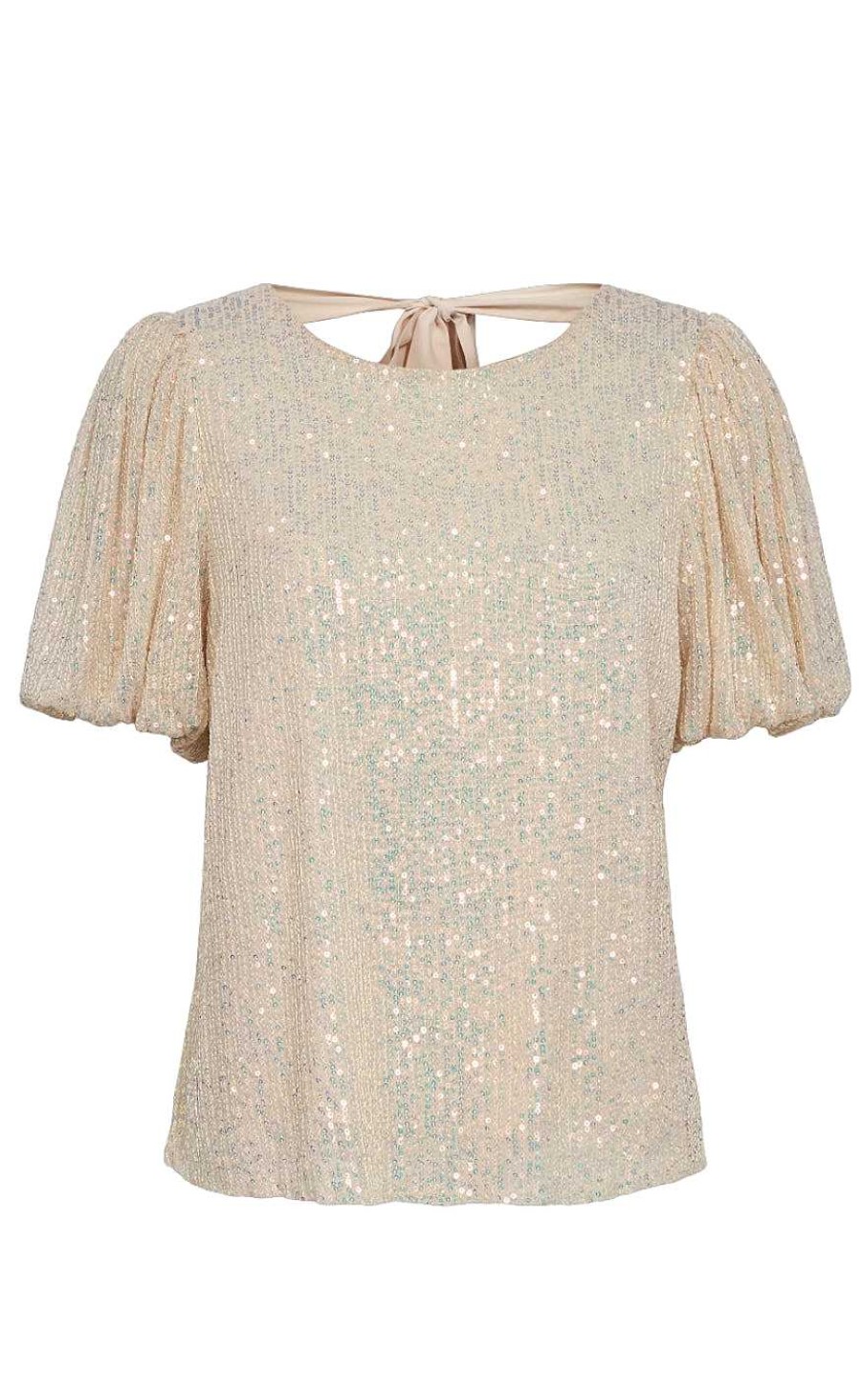 Liberté Liberte Bluse - Paige - Creme Sequins Bluser