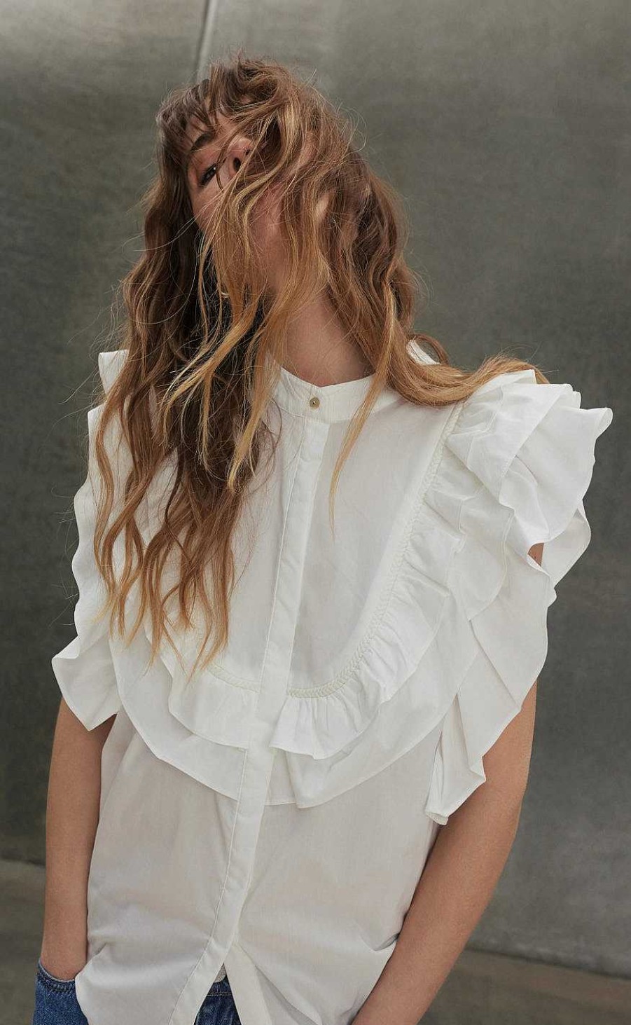 Gossia Gossia Bluse - Musette - Off White Bluser