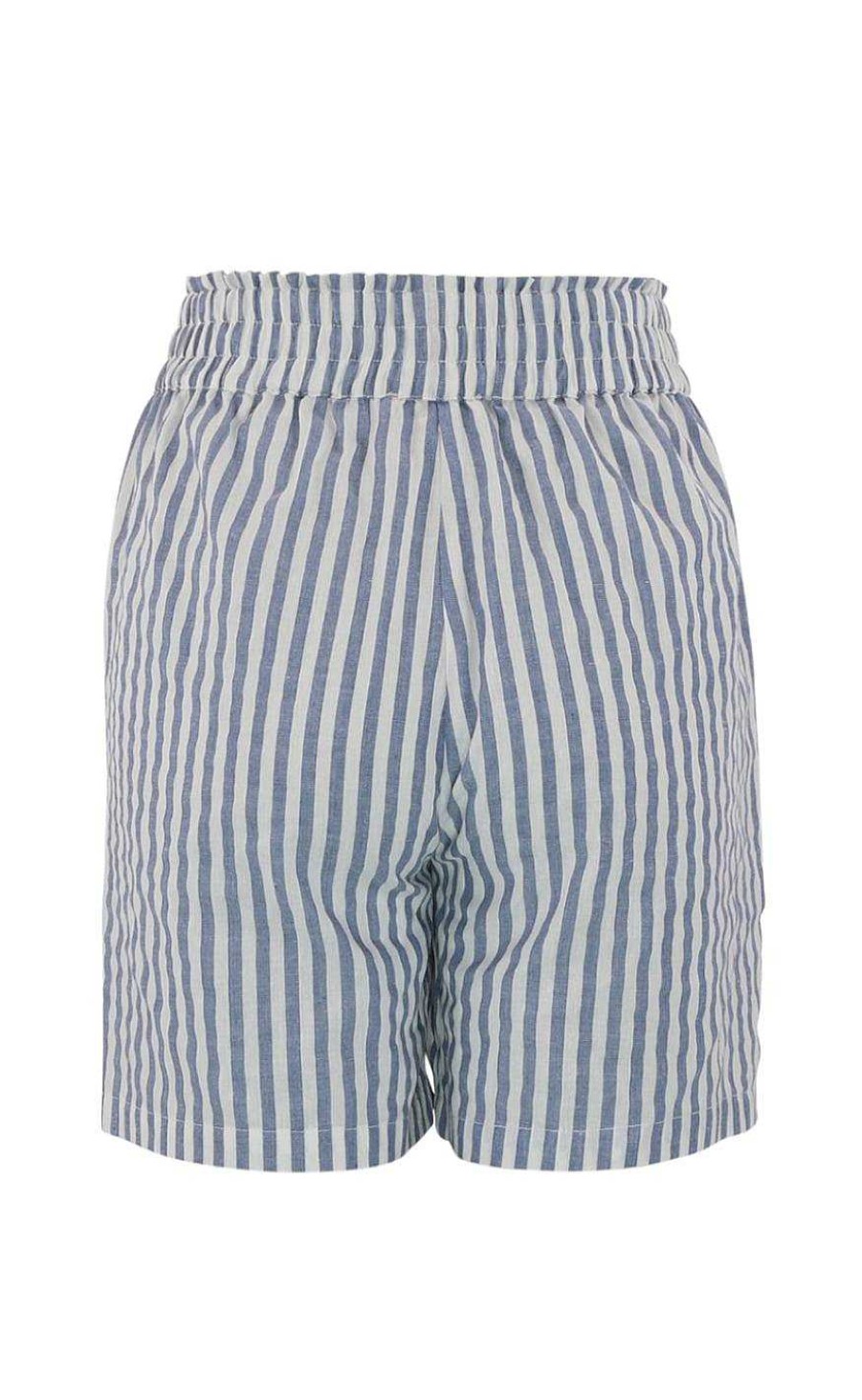 CONTINUE Continue Shorts - Evy Stripe- Blue Stripe Shorts