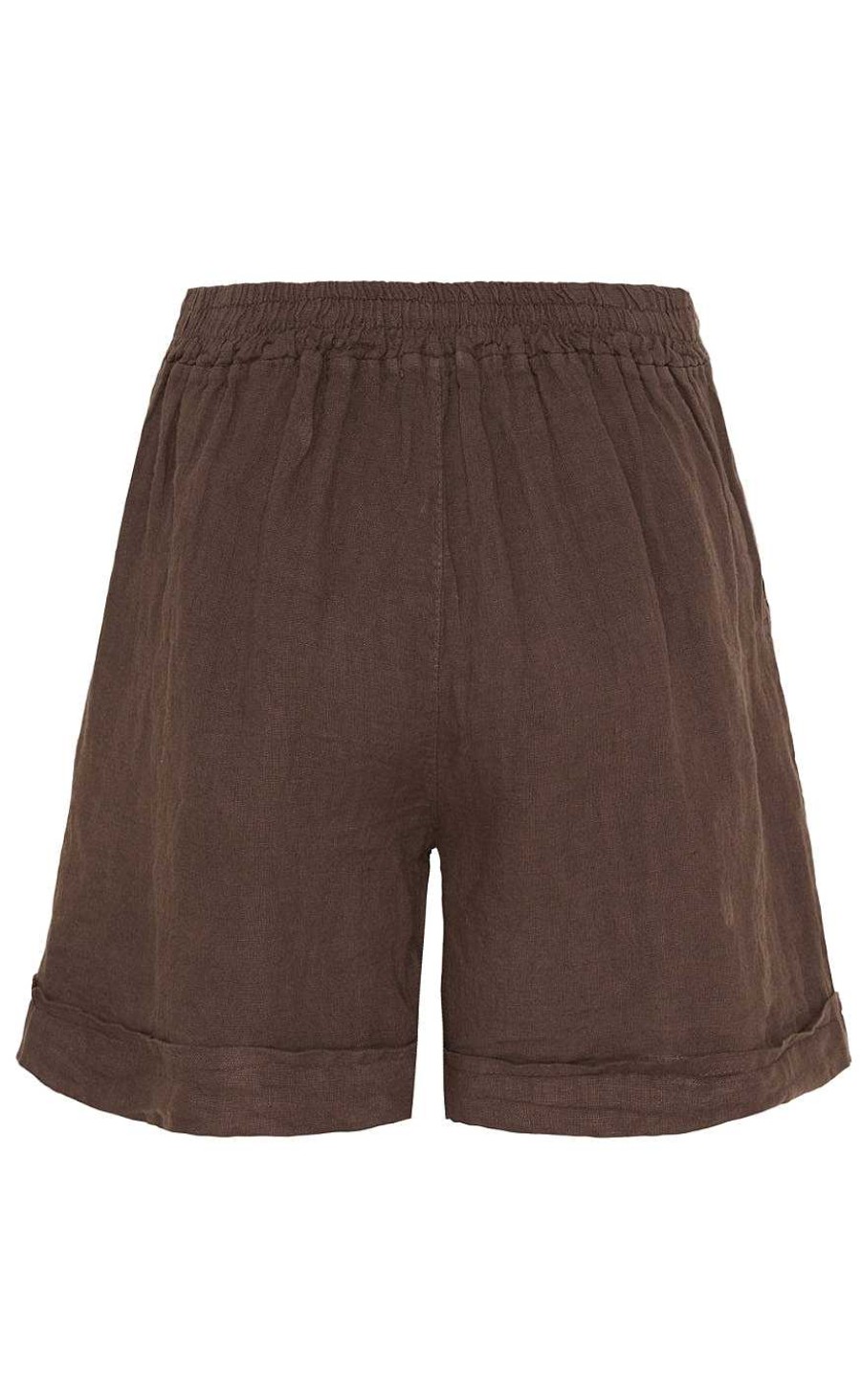 Marta Du Chateau Marta Du Chateau Shorts - 61072 Sophia - Cold Brown Shorts