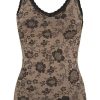 TIM u0026 SIMONSEN Tim & Simonsen Top - Elena Lace - Nudo T-Shirts & Toppe