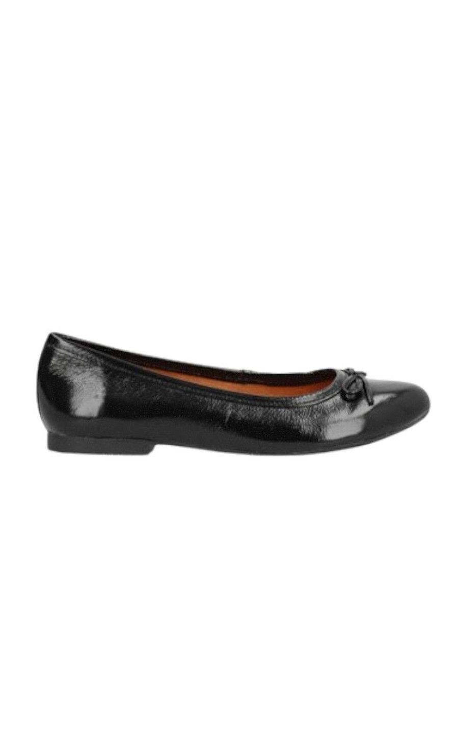 Phenumb Phenumb Ballerina - Bisque - Leather Patent Black Sko, Stovler & Sandaler