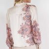 NEO NOIR Neo Noir Bluse - Massima Paisley - Light Pink Bluser