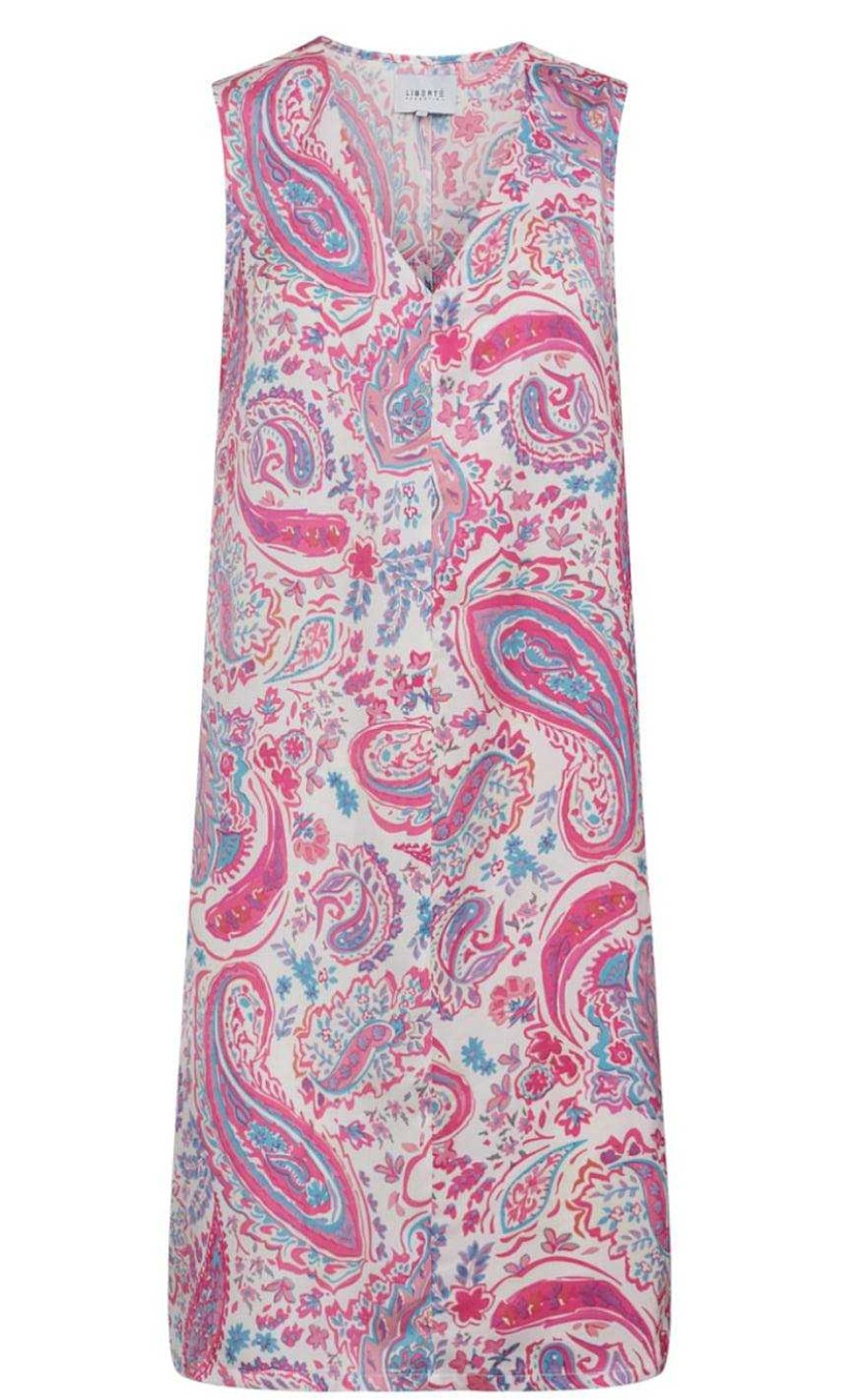 Liberté Liberte Kjole - Elin - Pink Paisley Kjoler