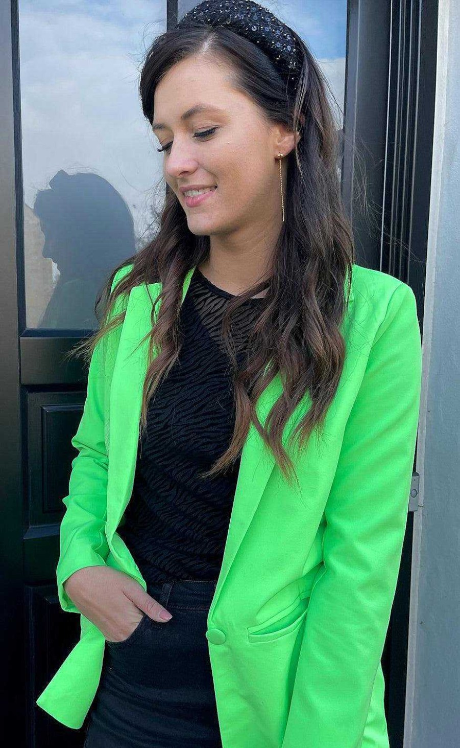 INA Copenhagen Ina Copenhagen Blazer - Mai - Neon Green Blazere & Indejakker