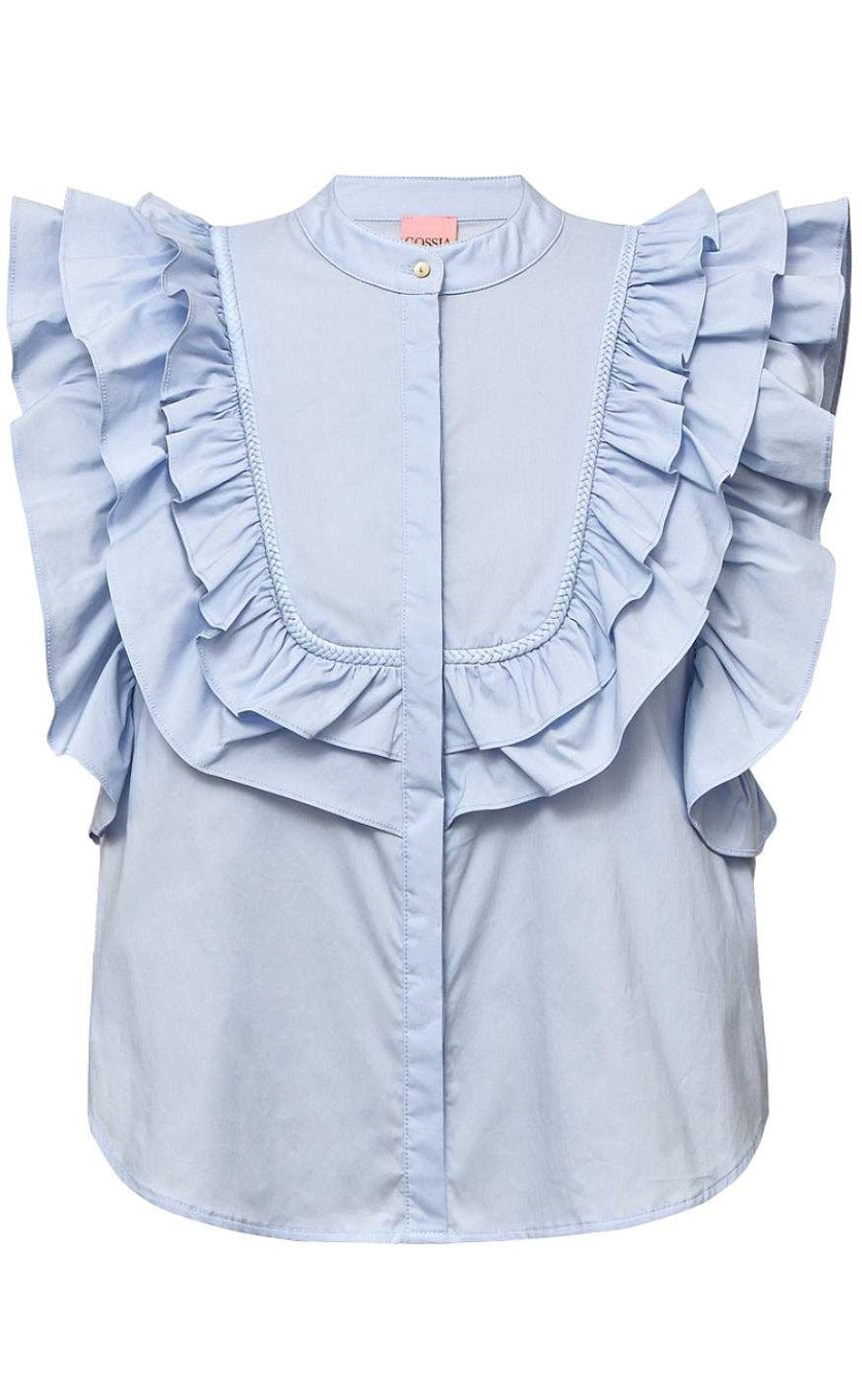 Gossia Gossia Bluse - Musette - Light Blue Bluser