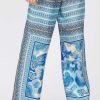 LOVEu0026DIVINE Love & Divine Bukser - Love1024-7 - Blue Scarf Bukser & Jeans