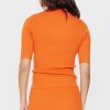 Nümph Numph Bluse - Rippa - Red Orange Bluser