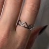 Smykkeli Copenhagen Smykkeli Copenhagen Ring - Berkeley Heart - Silver Smykker