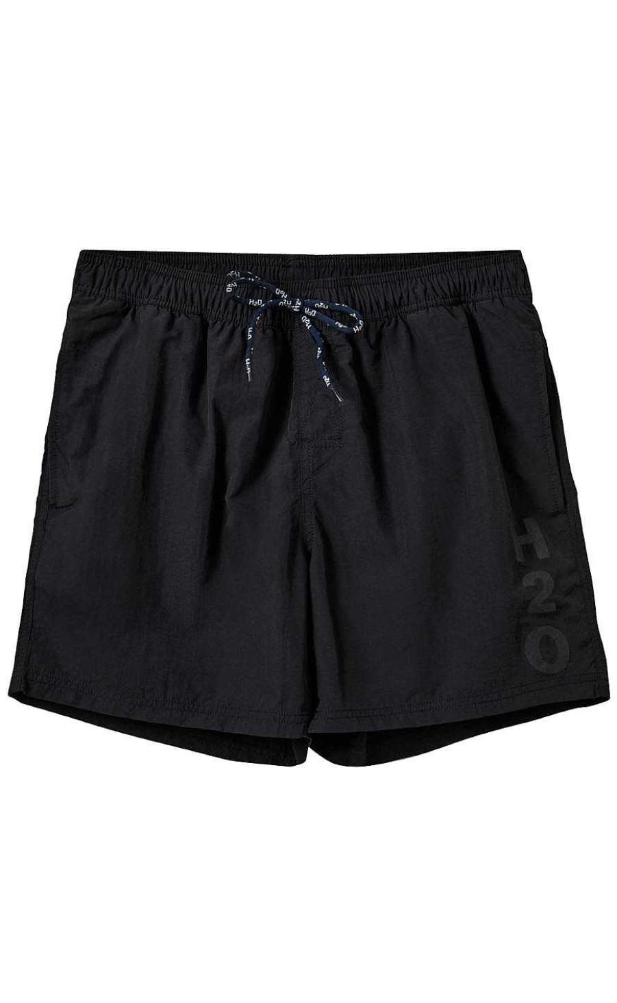 H2O H2O Shorts - Leisure Logo - Black Shorts