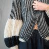 NOELLA Noella Cardigan - Liana - Cream/Black Cardigans