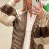 NOELLA Noella Cardigan - Liana - Beige/Brown Cardigans