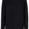 FreeQuent Freequent Pullover - Dodo Dottie - Black Striktrojer & Sweat