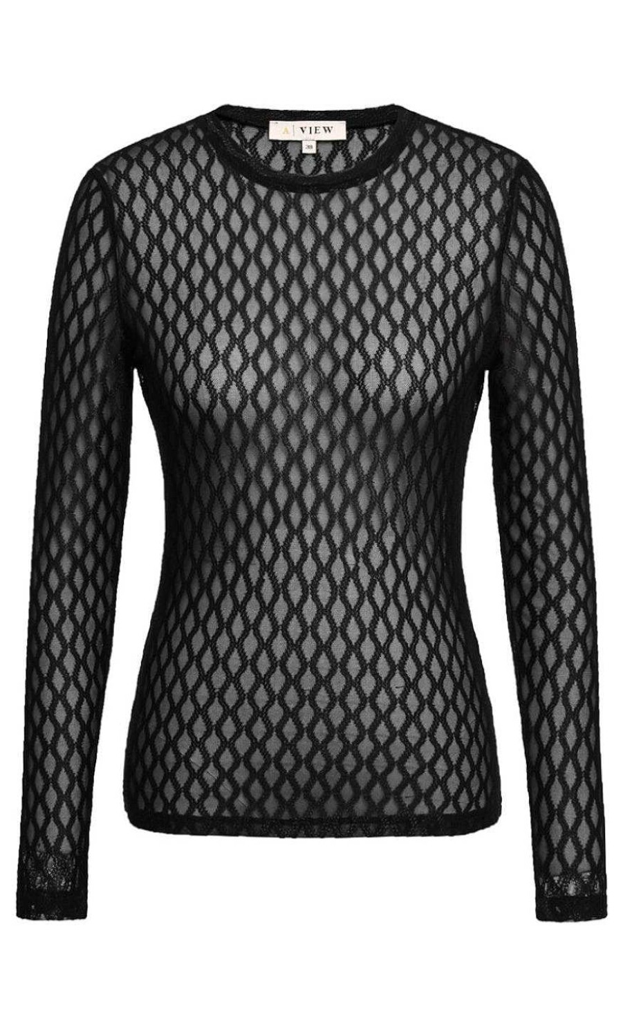 A-view A-View Bluse - Evalla - Black Bluser