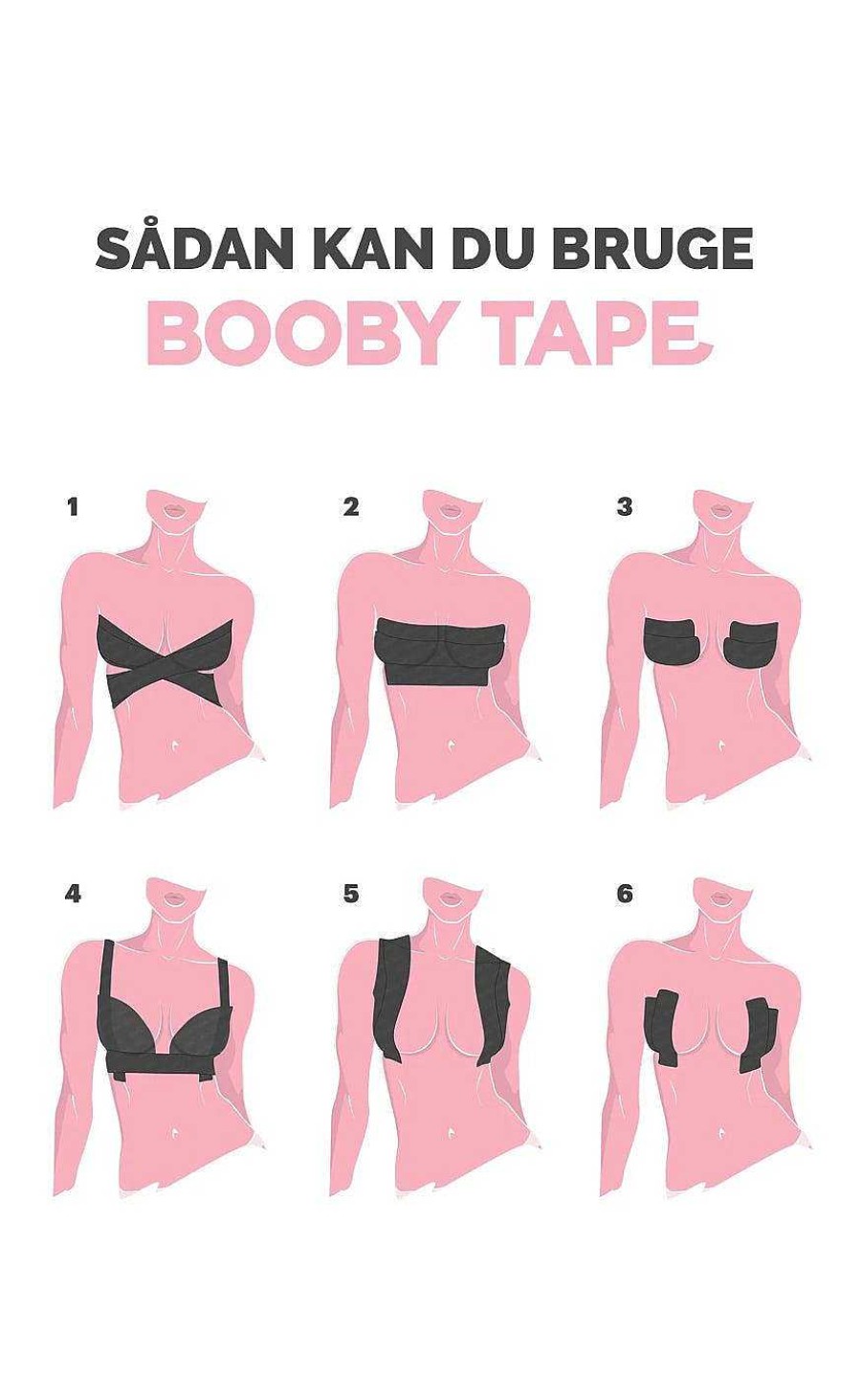 Booby Tape Booby Tape - Brysttape - White Booby Tape