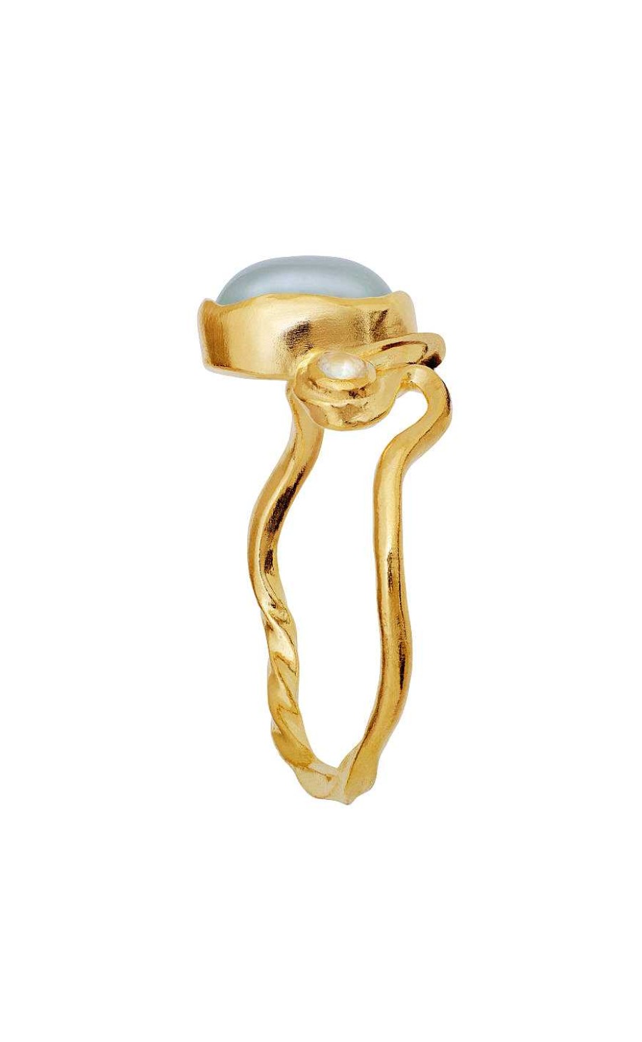 Maanesten Maanesten Ring - Lorelei - Gold Smykker