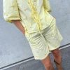 NOELLA Noella Shorts - Asia - Pale Yellow W. Flower Shorts