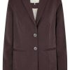 FreeQuent Freequent Blazer - Kitty - Coffee Bean Blazere & Indejakker