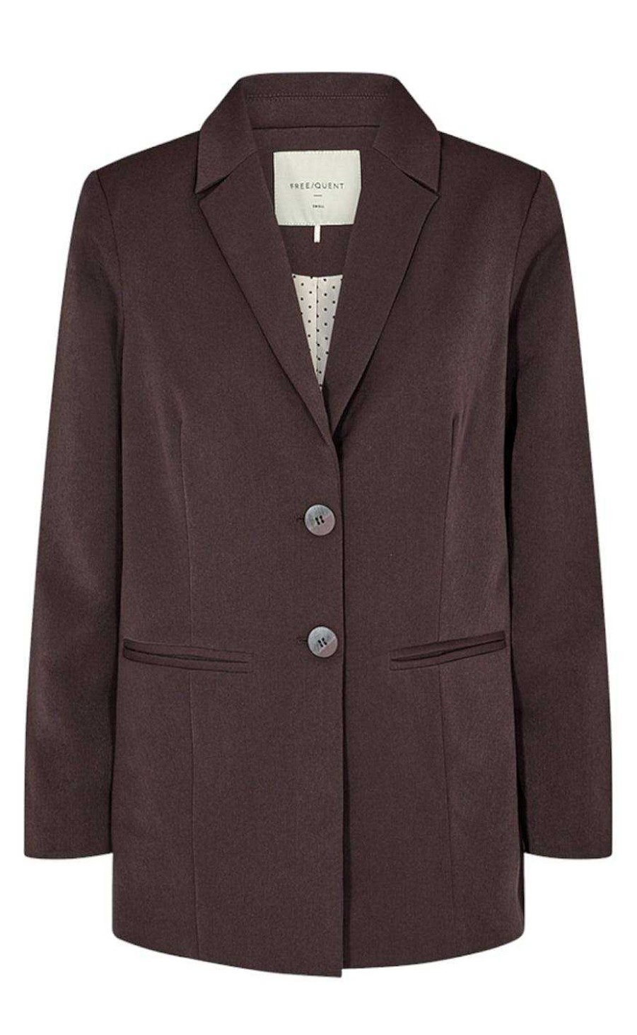 FreeQuent Freequent Blazer - Kitty - Coffee Bean Blazere & Indejakker