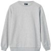 H2O H2O Sweater - Base Sweat O'Neck - Light Grey Melange Striktrojer & Sweat