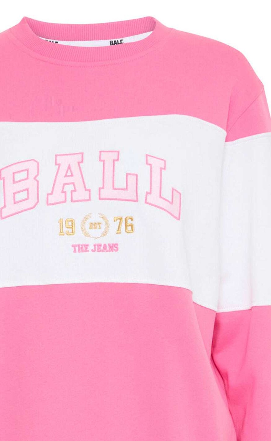 BALL Original Ball Original Sweatshirt - J. Montana - Bubblegum Striktrojer & Sweat