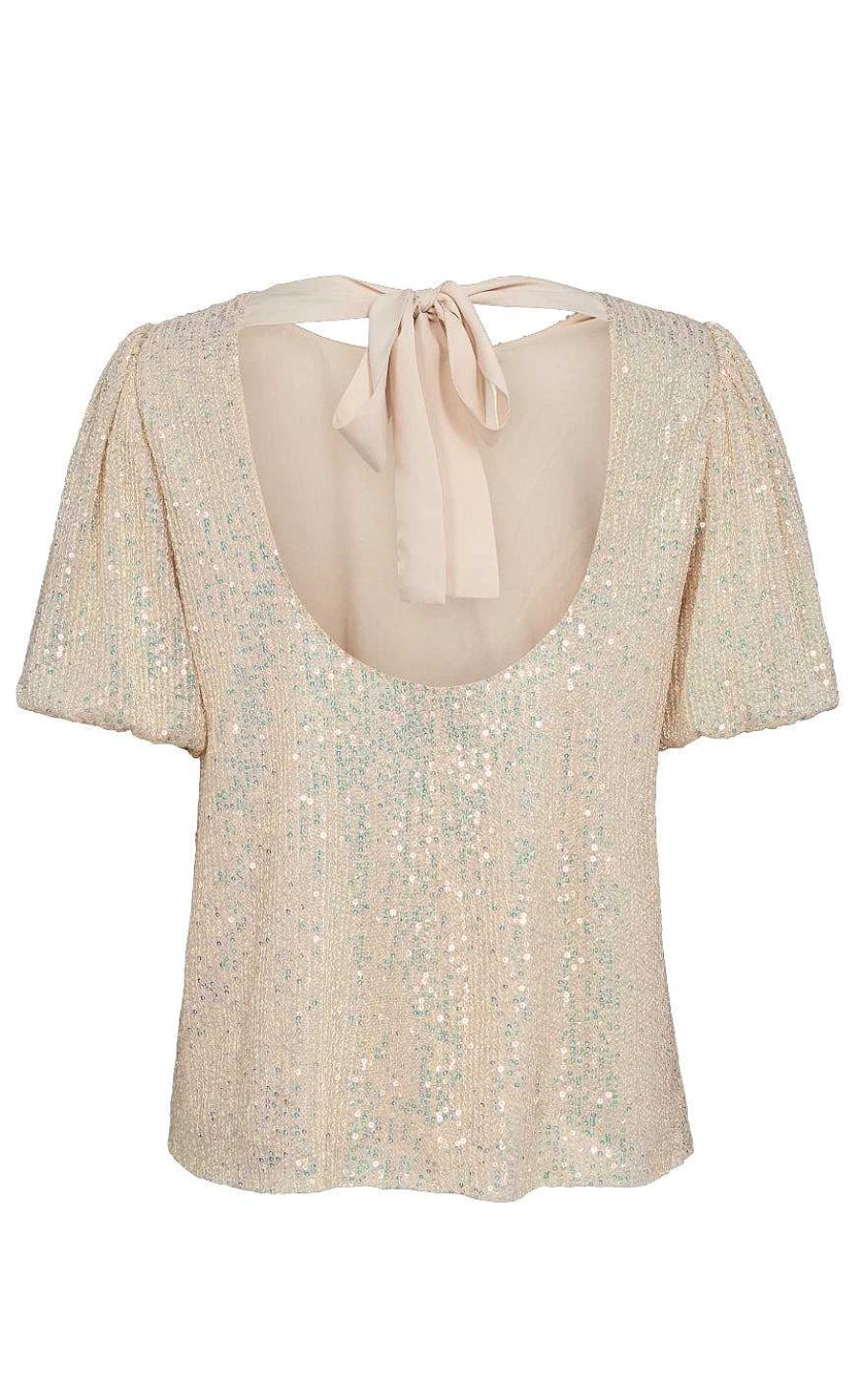 Liberté Liberte Bluse - Paige - Creme Sequins Bluser