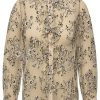 Gossia Gossia Bluse - Angelica - Creme/Black Bluser